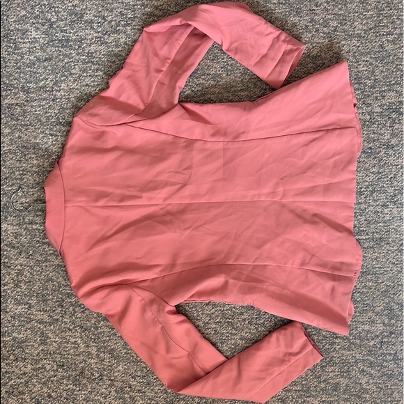 🌵Western 🌵 Custom Pink Cactus Tooled Leather Blazer- Medium - Picture 4 of 7